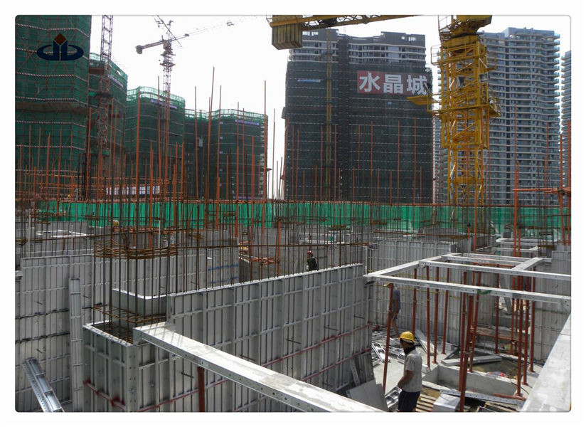 Light Aluminium Construction Formwork System More Than 200 Times Useful Life