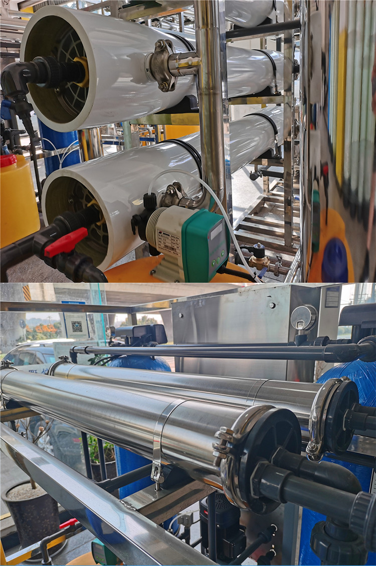 Desalination System Seawater Desalination Equipment With Water Filtration System And 55-65% Recovery Rate