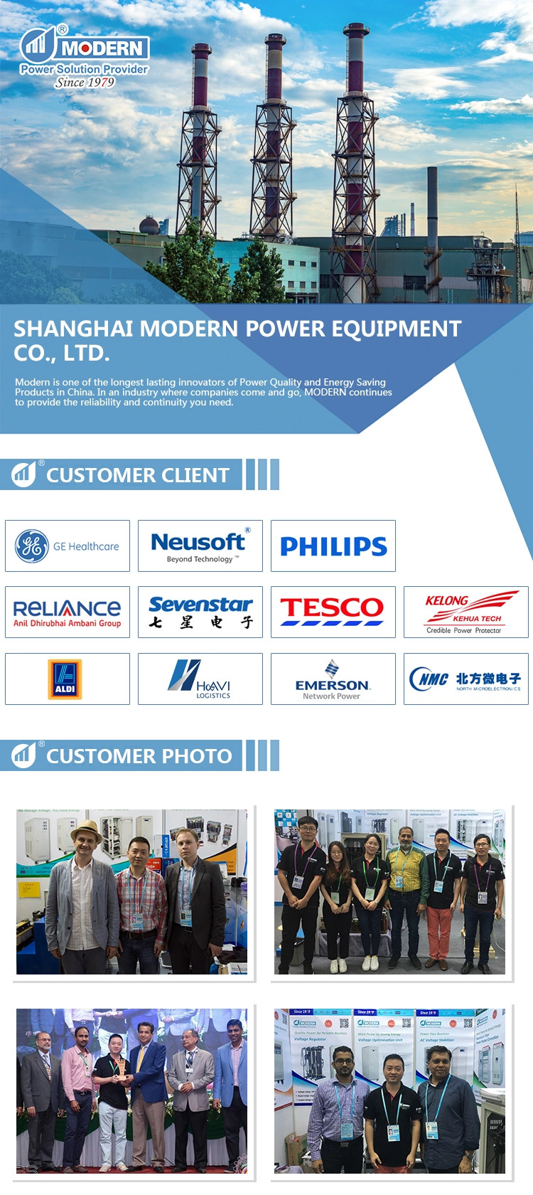 Touch Screen Three Phase Voltage Regulator HMI TSGC2 SVC 200KVA
