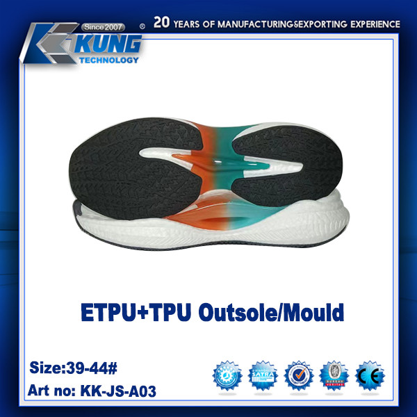 TPU Rubber Traction EVA Outer Sole Nontoxic Waterproof Non Slip