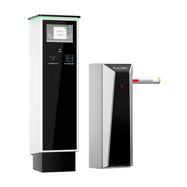 NFC Card Reader Parking Ticket Kiosk LPR Automated Parking Ticket System