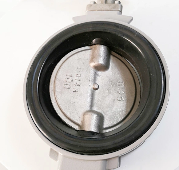 Customized Service Standard Aluminium Alloy Body Two-Pieced Shaft Wafer Butterfly Valve
