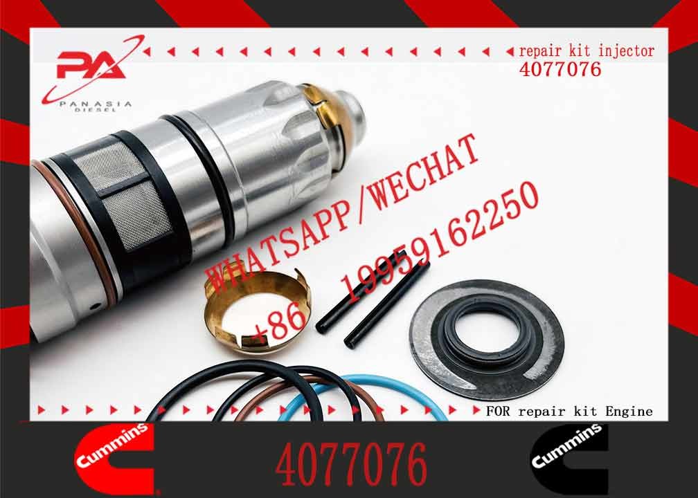 High Quality Diesel Common Rail Fuel Injector 4077076 For ISX15 QSX15 Diesel Engine