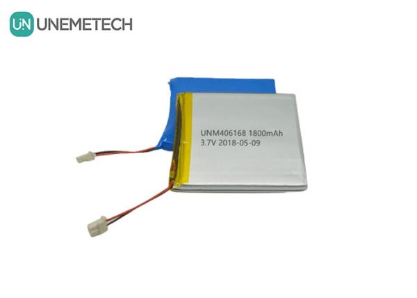 Medical Device Lithium Ion Polymer Battery Pack 7.4V 1800mAh 2S 406168