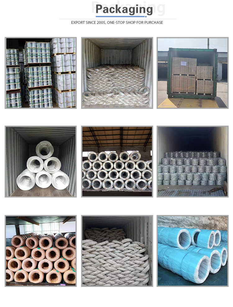 Hot Dip Q195 20 Gauge Galvanized Steel Wire 12mm High Tensile Galvanized Wire