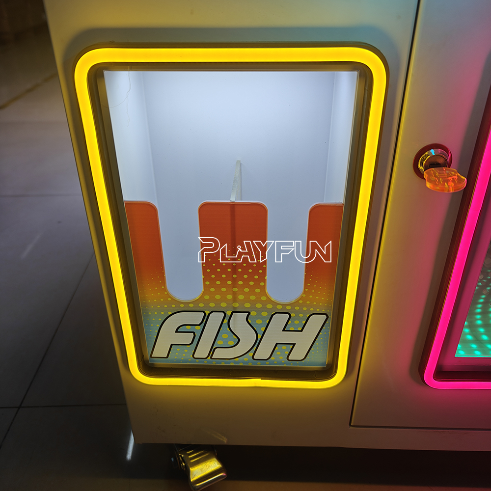 Commercial Kid-Friendly Real Fish Catch Fishing Amusement Coin Operated Arcade Game Crane Machine for Shopping Mall