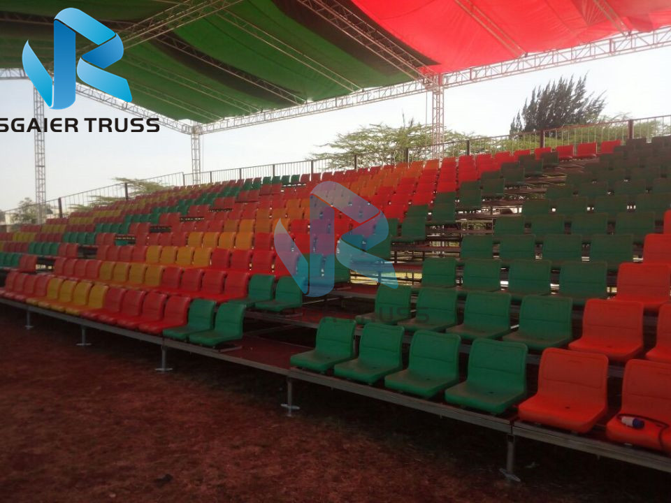 sound structure metal structure outdoor stadium bleacher sport seat