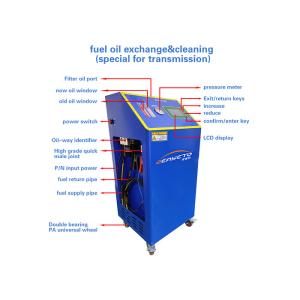 Blue Automatic Transmission Flush Machine / Transmission Flush Equipment