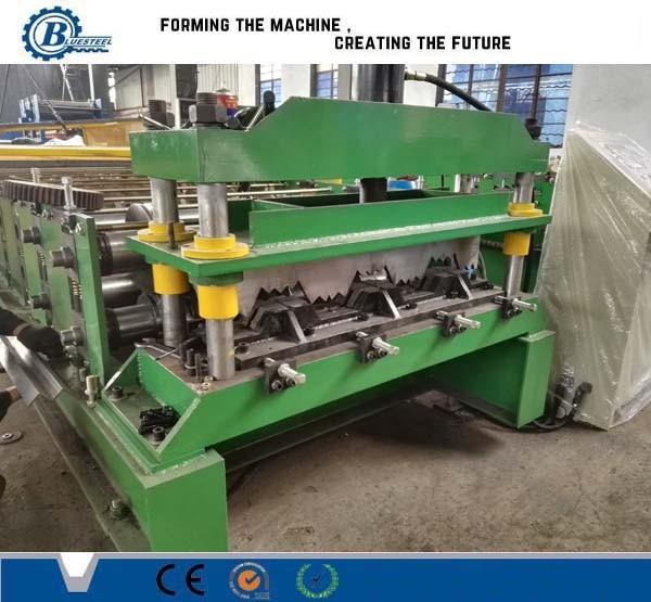 0.8-1.2mm Thickness 30Kw Auotomatic Galvanized Steel Floor Decking Roll Forming