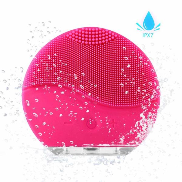 Facial Cleansing Brush Wireless Charging Electric Sonic Face Massager IPX7
