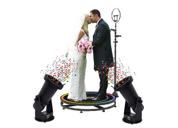 Colorful Papers Machine DMX512 Remote Control Confetti Machine for Party