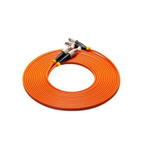  Orange OM1 FC To FC Patch Cord Duplex Multi Mode With Network System Manufactures
