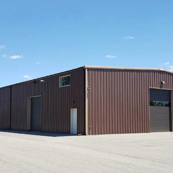 Metal Frame Steel Structure Construction Prefab Steel Workshop / Warehouse With
