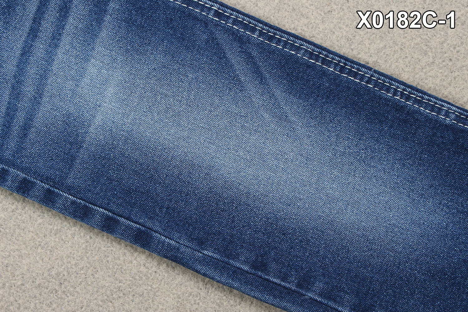 Middle Weight Women Jeans Fabric Stretch Twill Denim Fabric For Regular Girl Pants