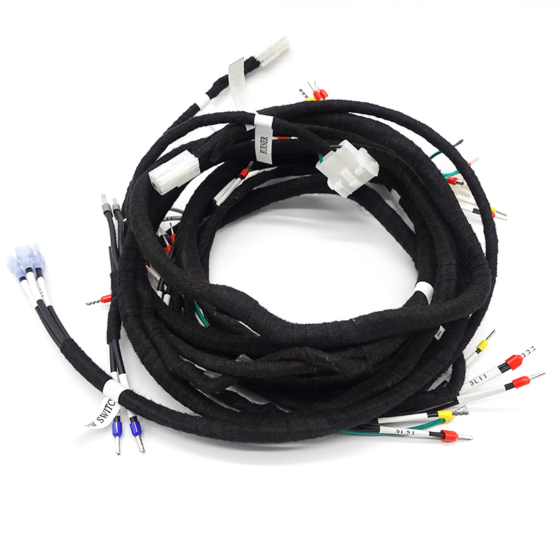 Inner Electrical Appliances Jst Loom Custom Jumper Cable with Silver Plated Conductor