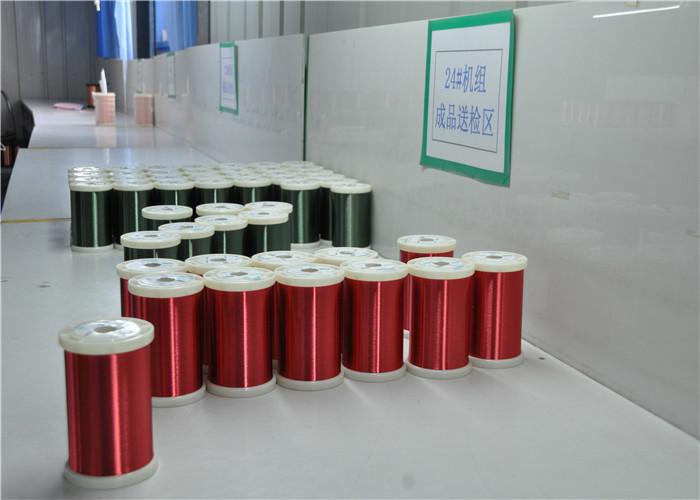 Hot Wind / Solvent Self Bonding Copper Wire Ultra Thin For Inductance Coil
