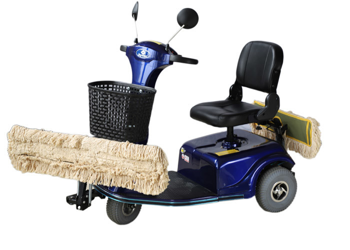 BS3900 Plastic Floor Cleaning Dust Cart Scooter Handle Speed Control