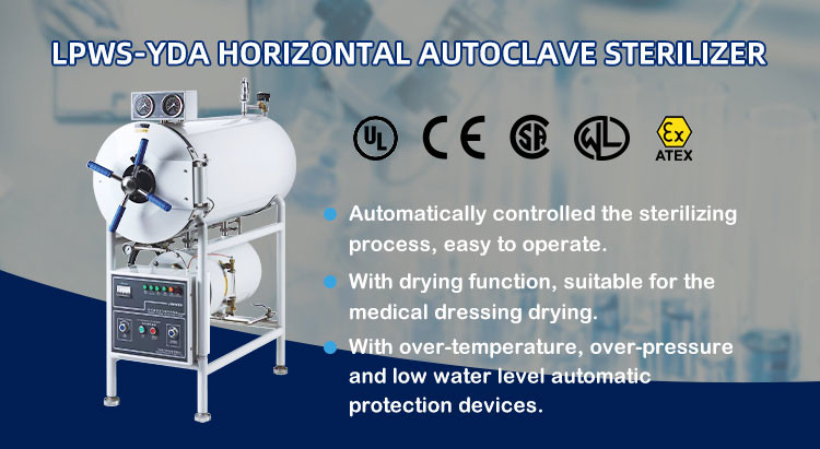 Horizontal Pulse Vacuum Sterilization Autoclave Sterilizer 150l 200l 280l For Canned Food