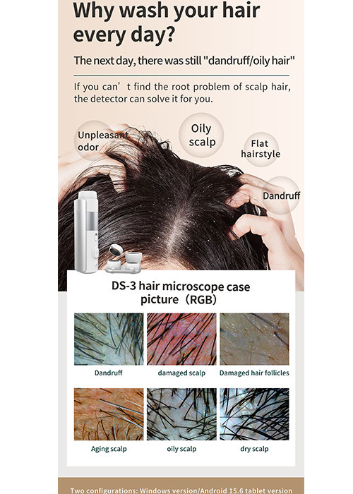 Hair And Scalp Analysis Machine , Skin Diagnosis Hair Analyzer Machine