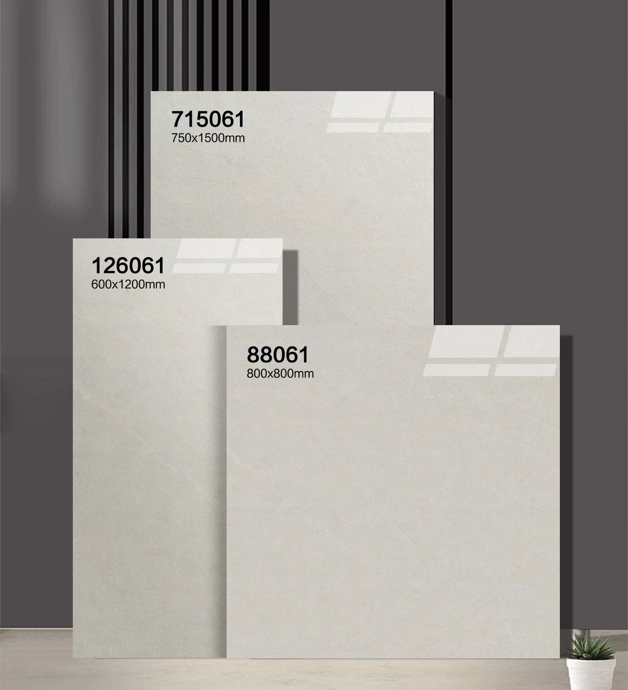 Beige Stylish 750x1500mm Polished Glazed Porcelain Tiles And Wear-Resistant Decoration Tile For Bedroom And Living Room