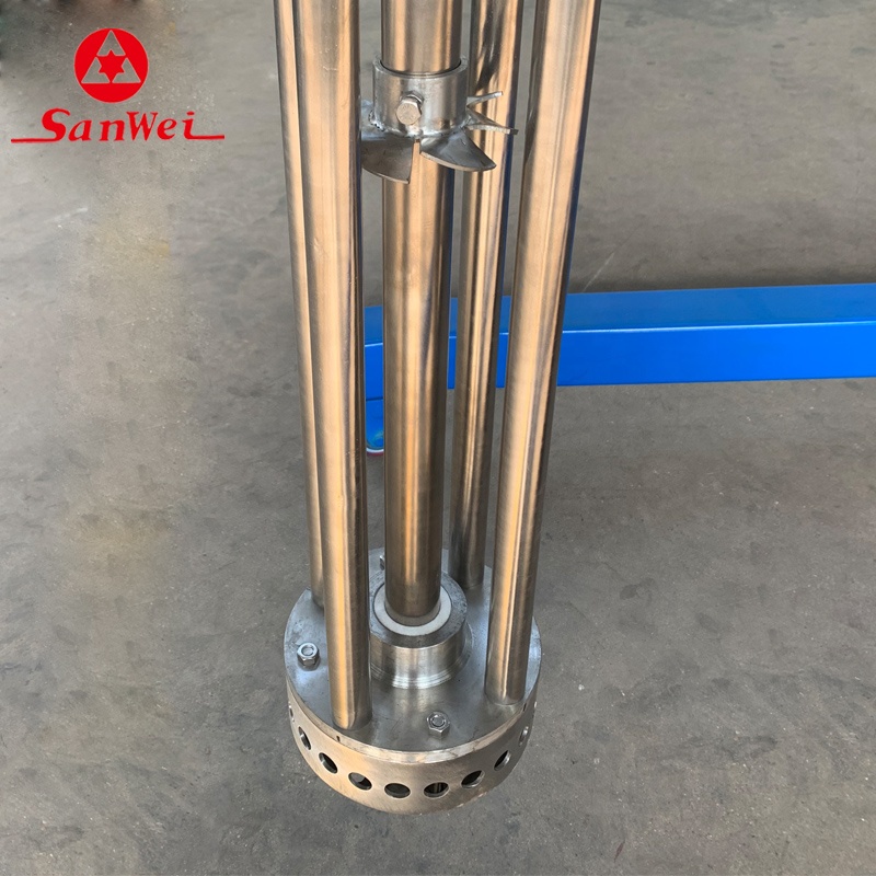 SUS316L High Shear Mixer for Construction Works Emulsions Homogenizer Lab Emulsifier