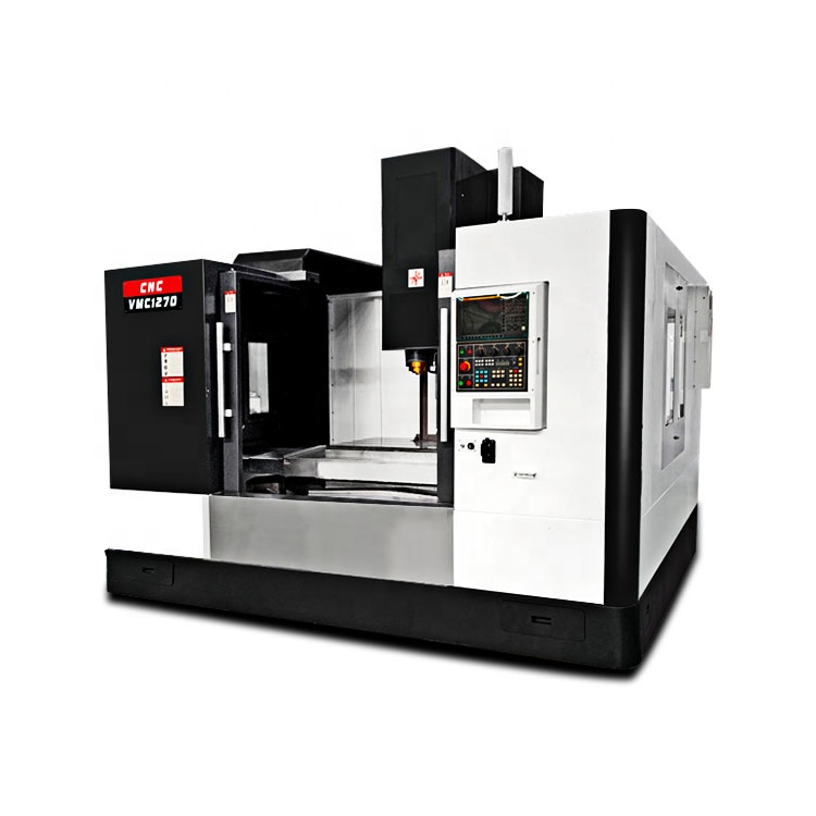 Chain Chip Conveyor VMC Machining Center VMC1270 with 3 Axes and 700mm Y Axis Travel