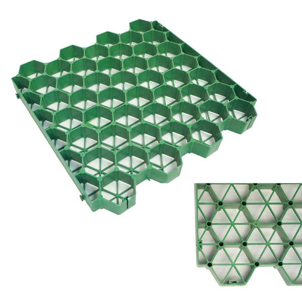 Outdoor HDPE Honeycomb Plastic Grass Grid Gravel Stabilizer For Parking Lot