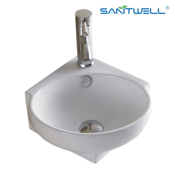 White above counter basin AB8300 ceramic basin Vessel Sink Washing Basin