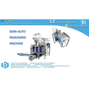 Bestar packing machine with one counting bowl and manual feeding
