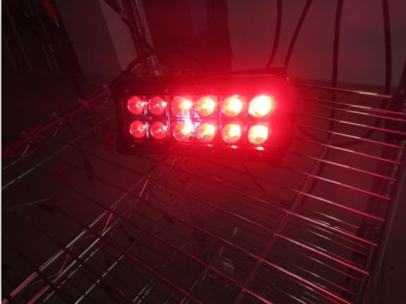 LED Dual Row Light bar BB-5036-2 (36w)--CREE LED (Red Glow) new design.