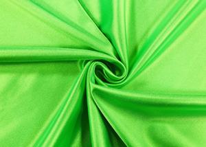  240GSM 93% Polyester Bathing Suit Material / Bright Green Swimsuit Cloth Material Manufactures