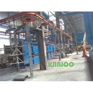 Catenary Suspension Monorail Shot Blasting Machine Overhead Hanging Chain Type