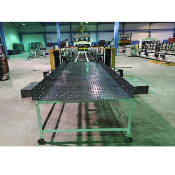 100mm - 600mm Moderate Cable Tray Roll Forming Machine Galvanized Steel