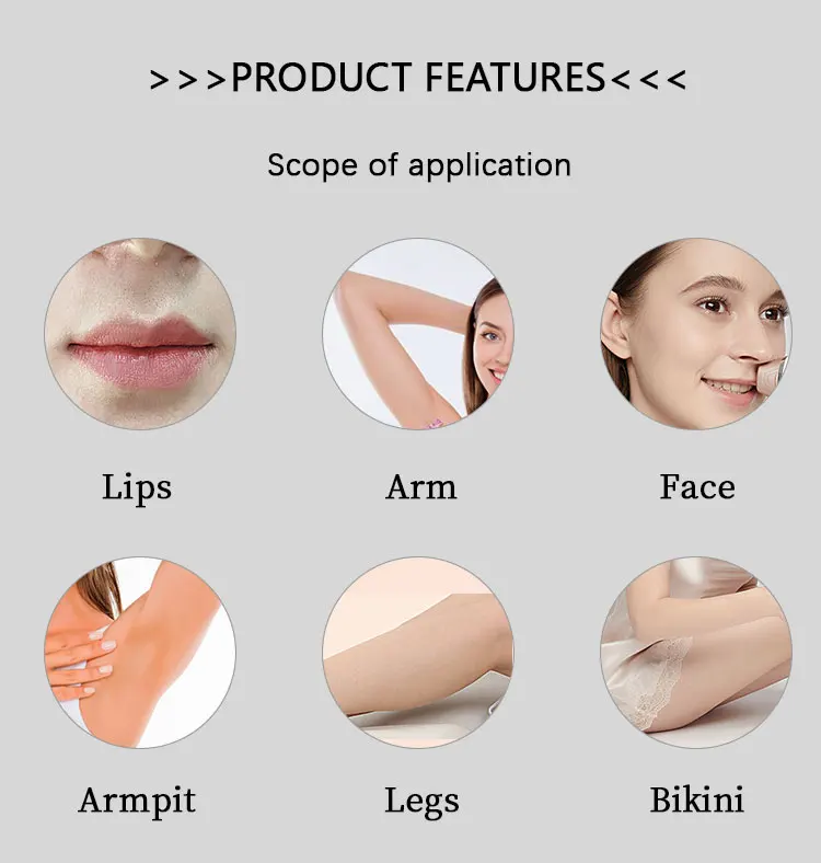 Laser Type Diode Laser Hair Removal Machine with 15*15mm Spot Size