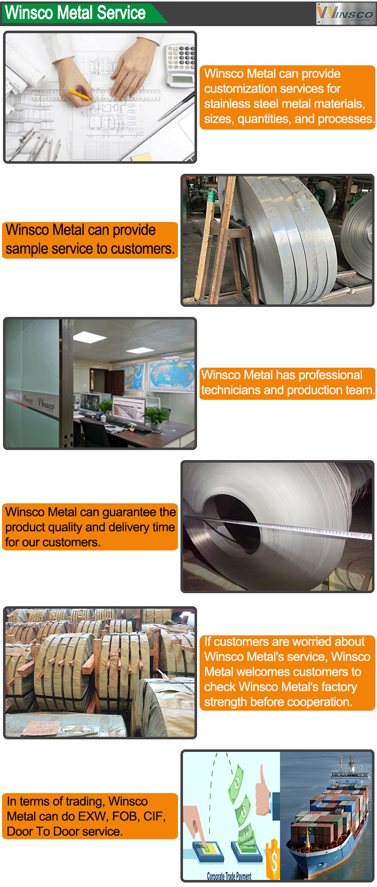 Ss 430 Cold Rolled Stainless Steel Strip With BA Hailrine Surface