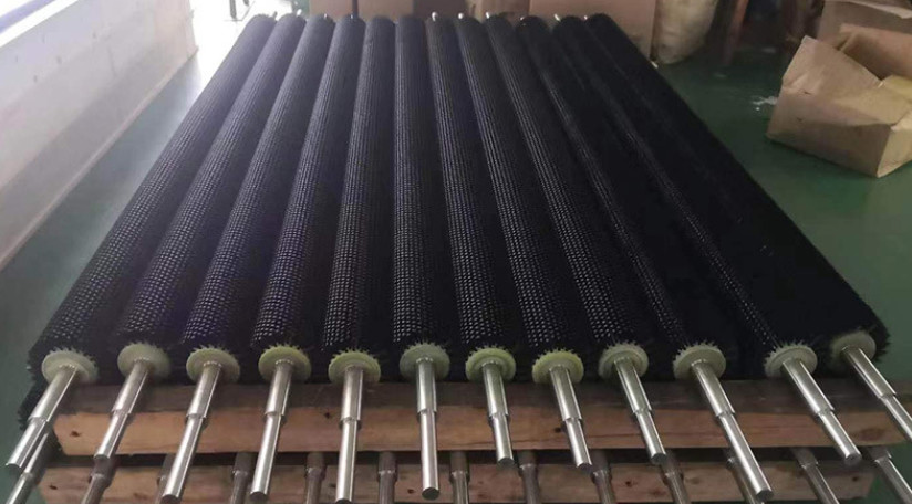 Polishing Dedusting Circular Brush Roller