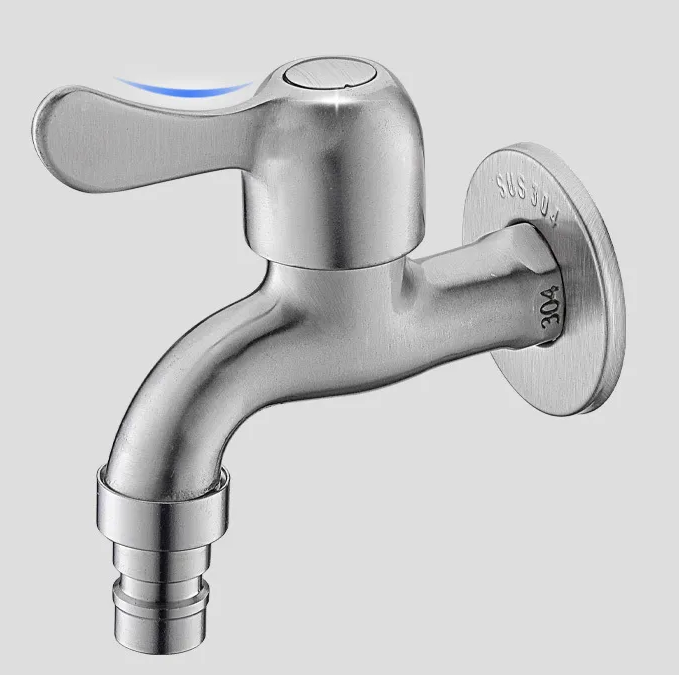Classic Bathroom Basin Faucet With Single Handle Polished Chrome 304 Stainless Steel