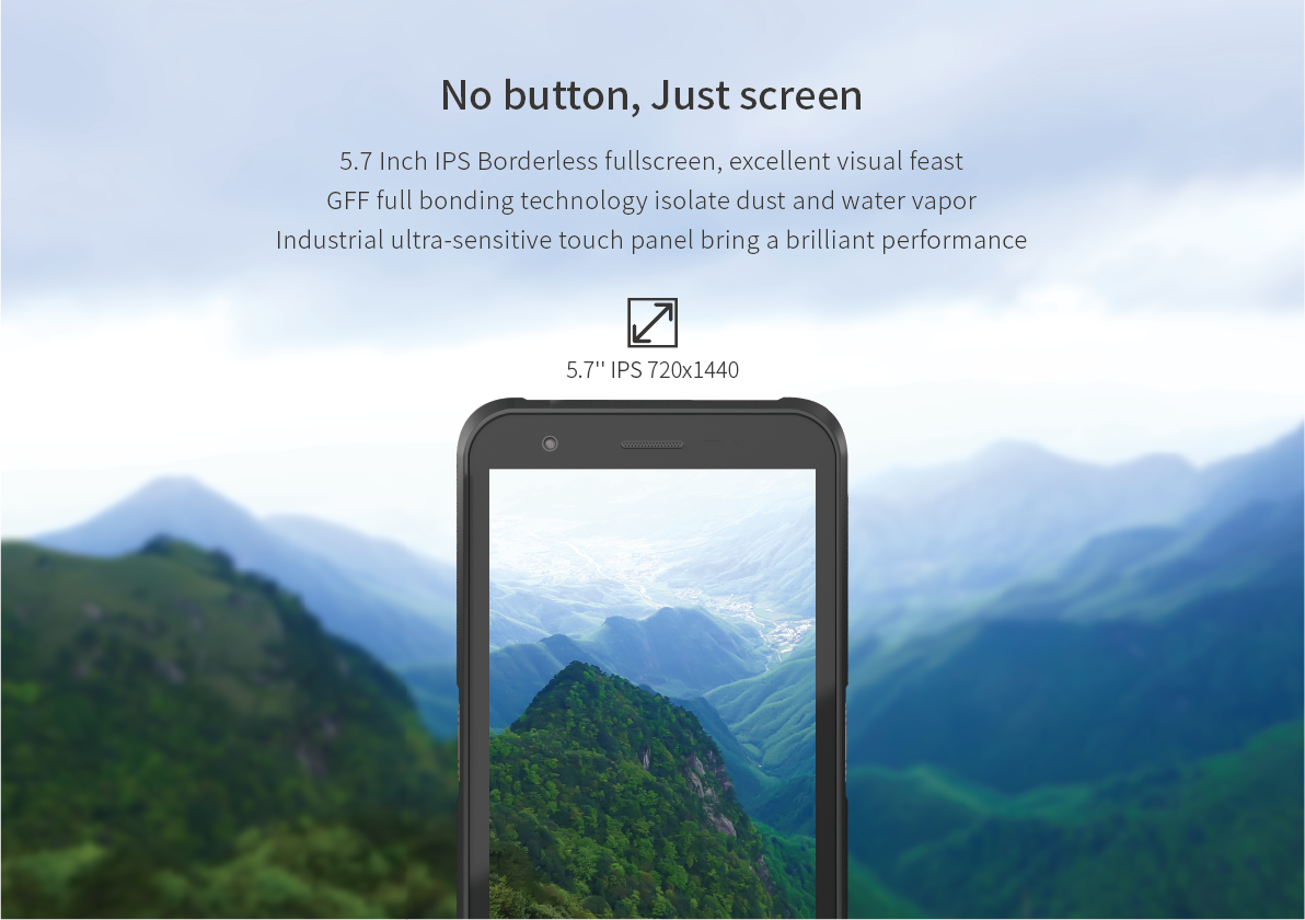 Direct Handheld PDA Wireless Terminal Definition Large Screen Customization 64GB ROM