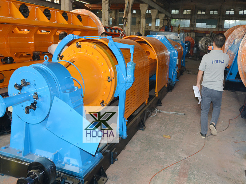 Automatic Wire Stranding Machine Bare Copper Wire Dia Φ1.0-φ 2.5700 RPM
