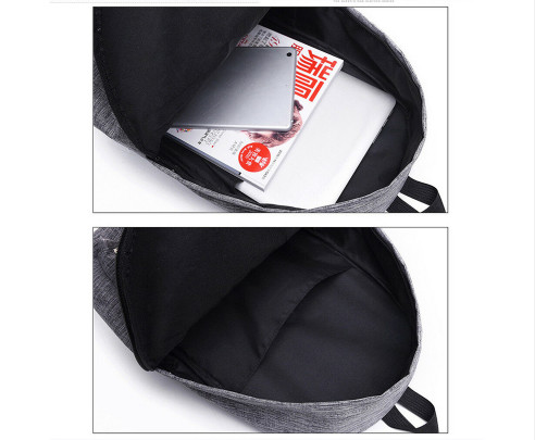 Women Men Portable Large Backpack Rucksack College School Bag Travel Hiking Bag
