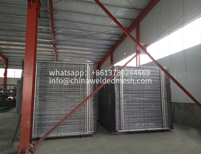 2.4x2.1m Australia HDG Temporary Fence Panel ASTM A392 06 Standards