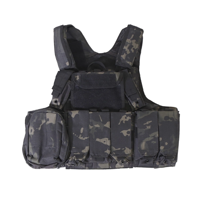 Adjustable Outdoor Tactical Vest for Military Training