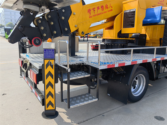Cheap Price Equip Dongfeng Faw Howo Jmc Jac Manlift Aerial Platform Truck Mounted Vehicle