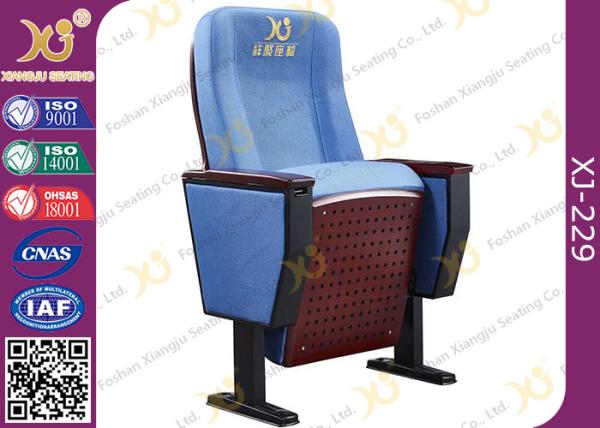 5 Years Warranty Auditorium Theatre Seating Folding Tip Up Seat Wooden Outer