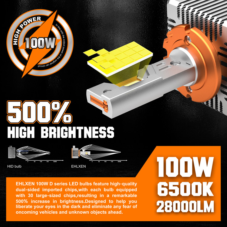Plug And Play Universal Fit LED Headlight Bulbs lights PCB PCBA