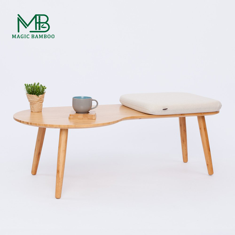 BAMBOO Home Decorative Japanese Style Exquisite Desk for Living Room 100x50x32cm