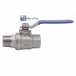 China Male and Female Full Port BSP BSPT NPT Q11F 304 316 WCB CF8 1000 wog Threaded 2pc Ball Valve on sale