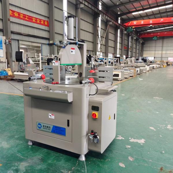Single Head Cutting Saw Aluminum Window Door Machine With Any Angle