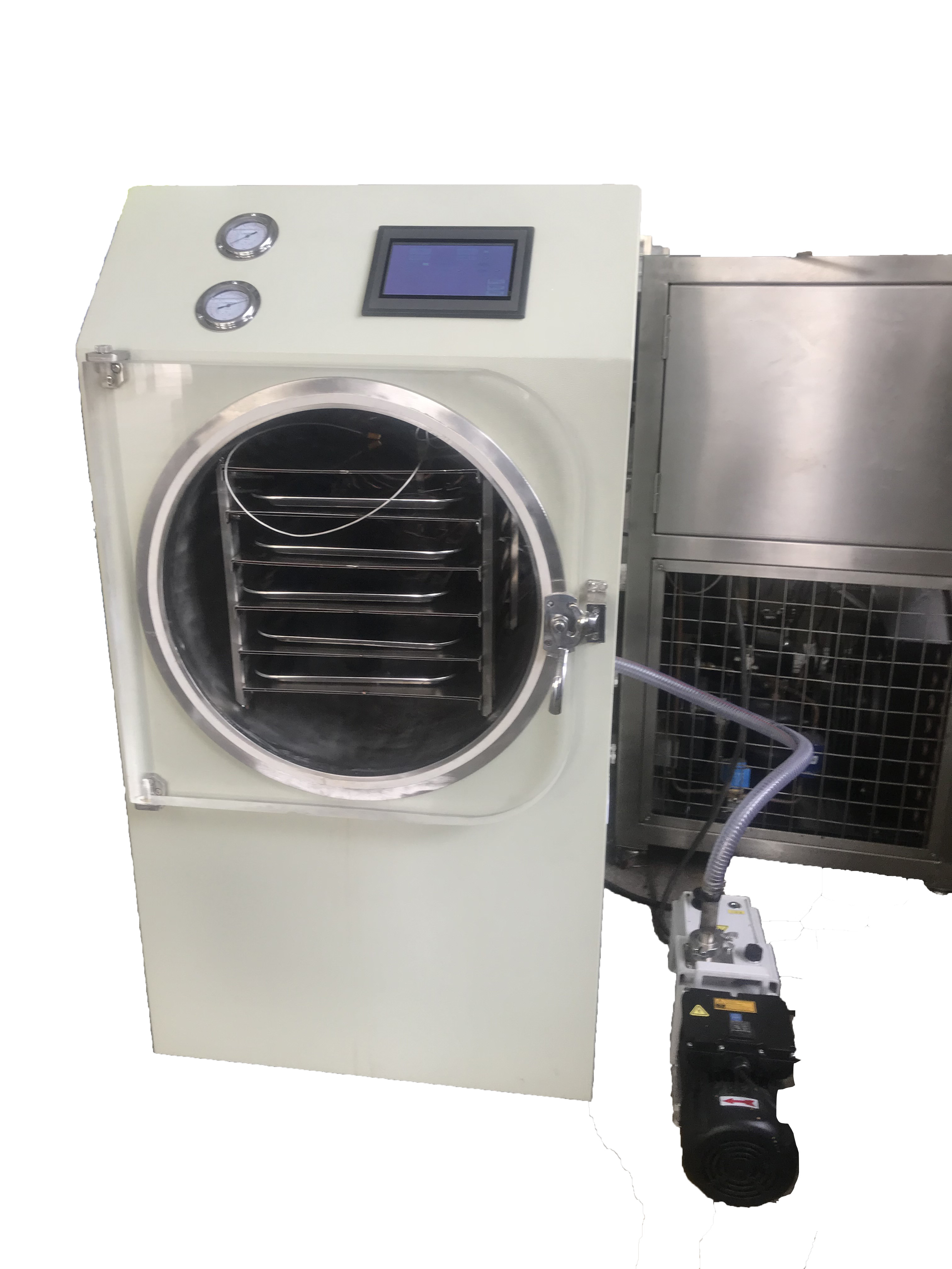 Vertical Portable Food Freeze Dryer Excellent Temperature Control Technology