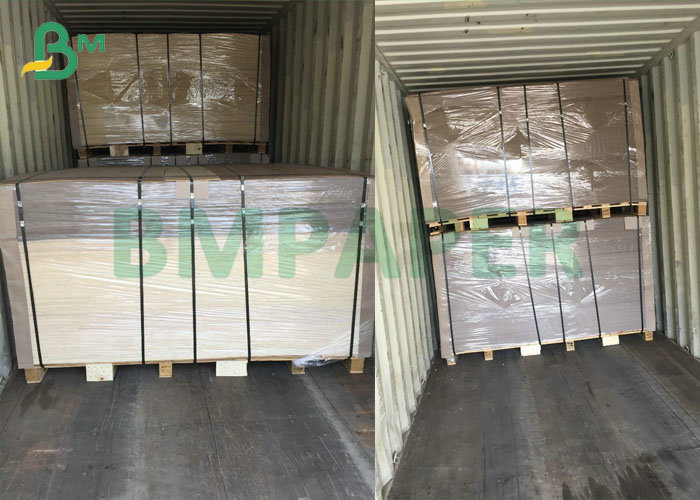 2mm 1220 x 2100mm White Coated Glossy Ivory Board For Advertising Display Board  